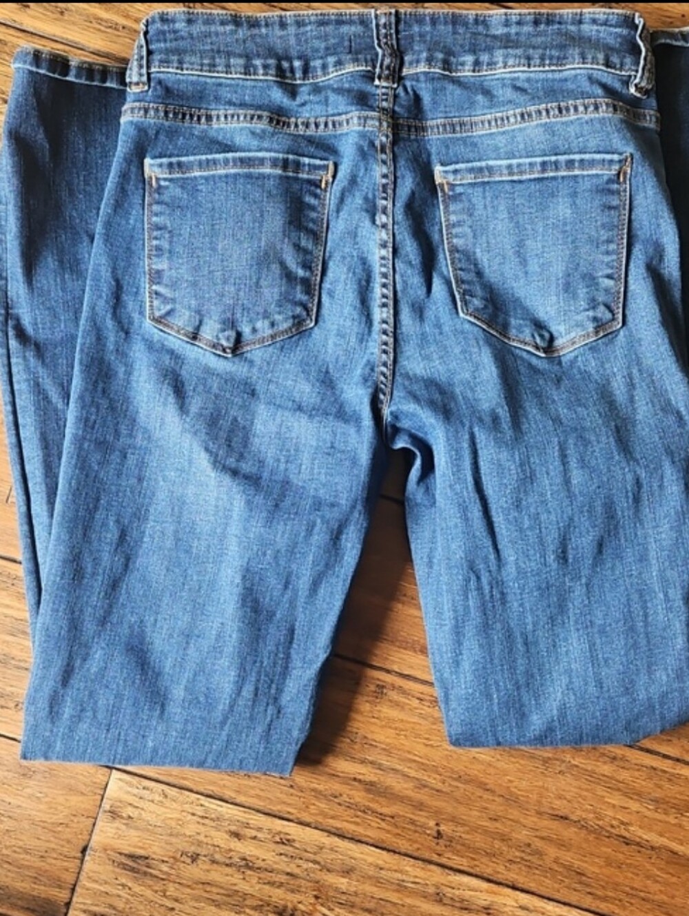 Size‎ 10 Kut from the Kloth Dark Blue Denim Jeans Highrise Bootcut - Picture 5 of 5